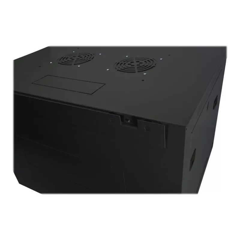 DIGITUS Dynamic Basic DN-19 16-U-EC-SW - armadio - armadio di rete - adatto per montaggio a parete - RAL 9005 - 16U - 48,3 cm (19
