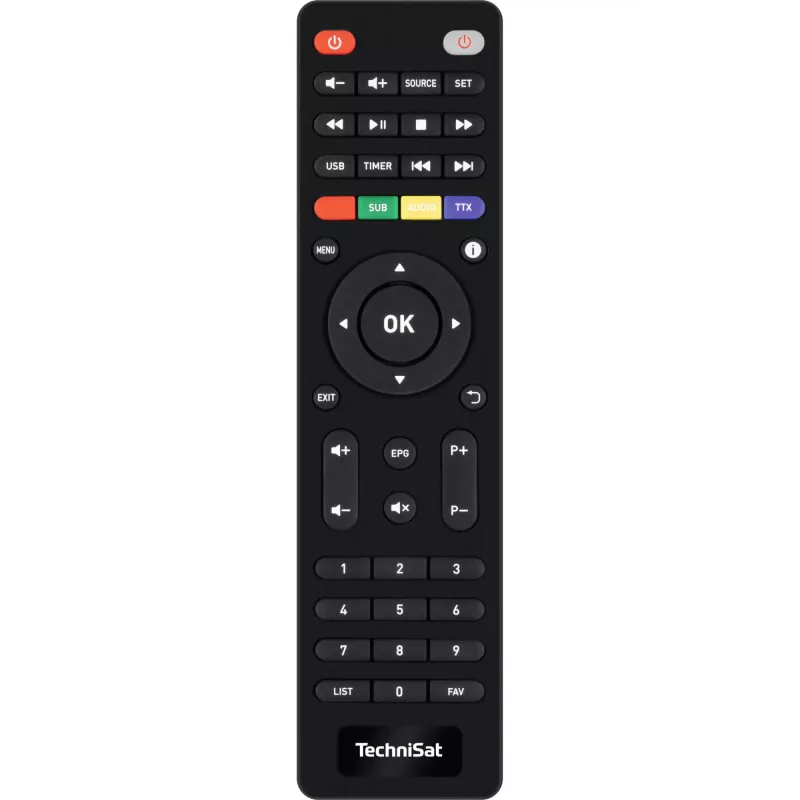 Set-top box Technisat, DVB-S, DVB-S2, single tuner, sistema SCR a un cavo (EN50494)/Unicable, registratore USB (0000/4815)