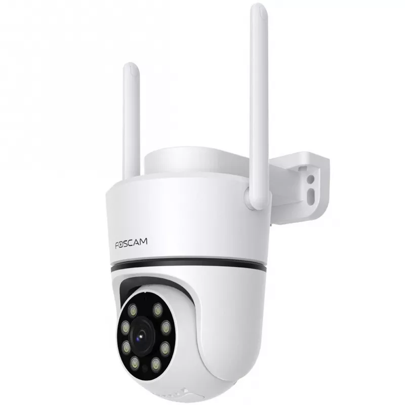 Telecamera di sorveglianza IP Foscam PD5 bianco 1080p wireless con visione notturna
