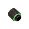 Componente per raffreddamento PC BitsPower BP-MBWP-C60 – ottone, nero/verde, profondità 15 mm