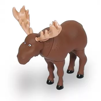 Set magnetico mini animali MALIK 62343 — set giocattolo magnetico animali del bosco per bambini piccoli