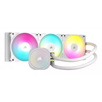 Dissipatore liquido all-in-one Corsair NAUTILUS 360 RS ARGB 1700 RPM bianco