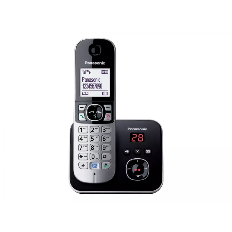 Telefono DECT Panasonic KX-TG6821GB nero