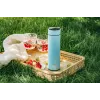 Borraccia termica Adler AD 4506BL - thermos con indicatore di temperatura LED, blu