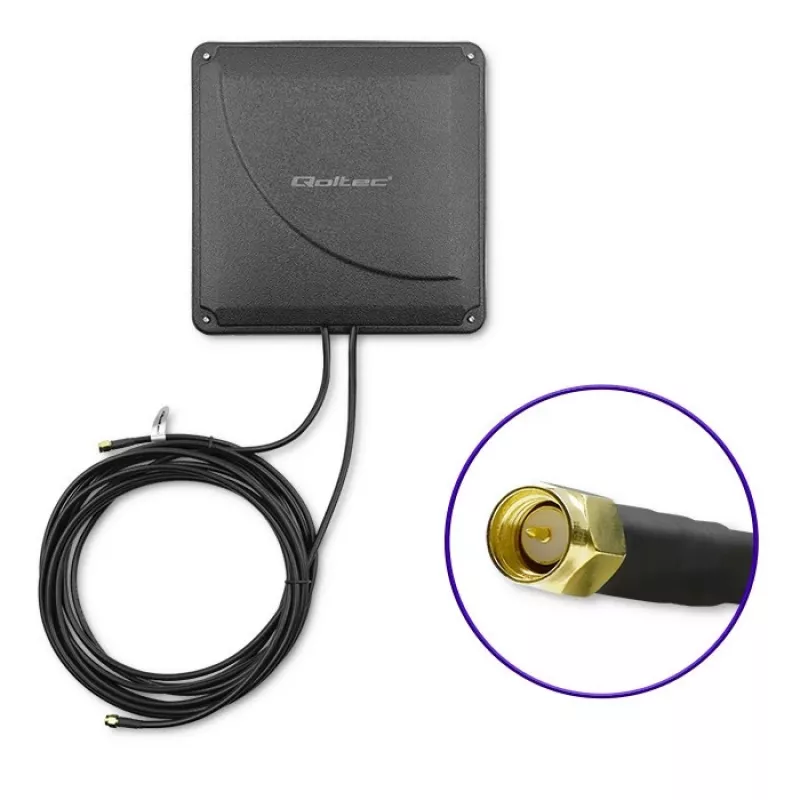 Antenna esterna 4G LTE Dual-MIMO QOLTEC 57041 35 dBi 50 W