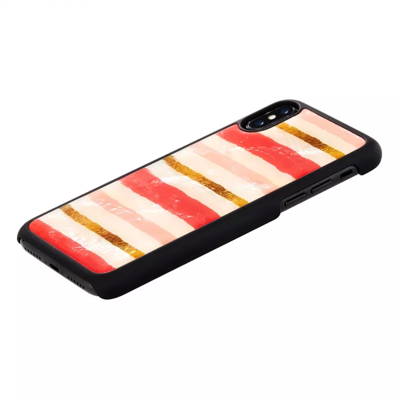 iKins Short Cake custodia per iPhone XS/X, nera