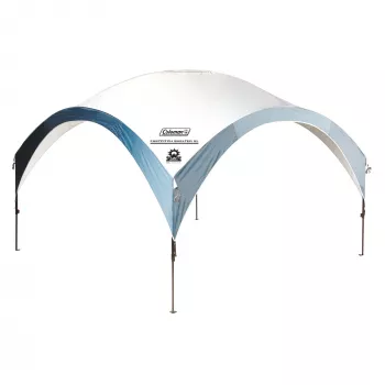 FastPitch Event Shelter XL, gazebo argento/blu scuro, 4,5 x 4,5 metri