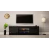 Mobile RTV GRANERO 200x56.7x35 nero/nero lucido