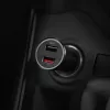Xiaomi caricabatterie da auto dual port 37 Watt nero, nero