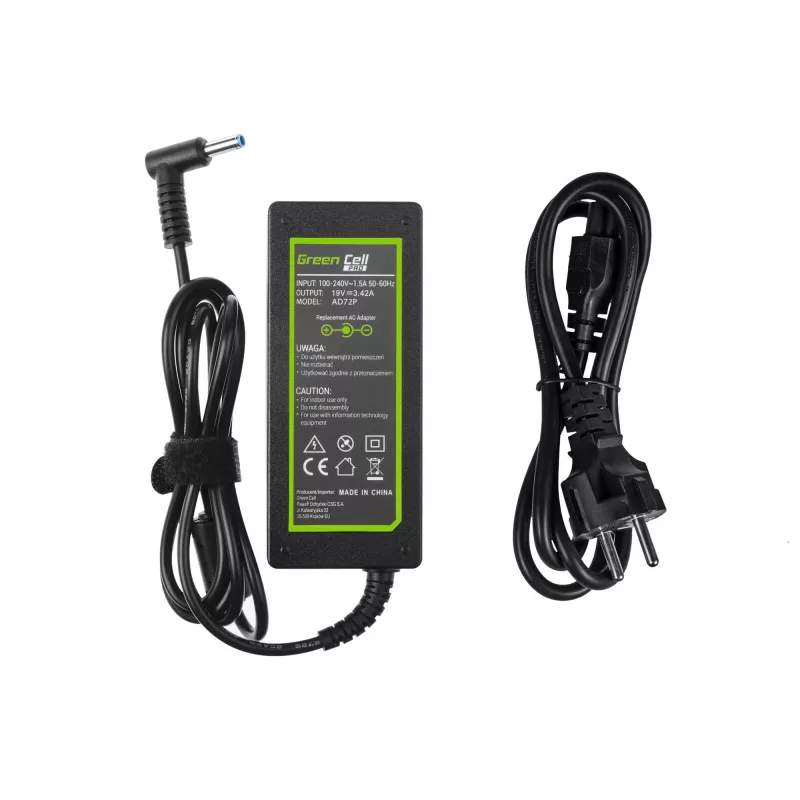 Alimentatore Green Cell AD72P Indoor 65W nero