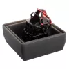 Keycap in alluminio ZOMOPLUS stained torture tool - nero/rosso