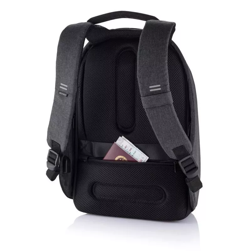 Zaino XDDESIGN P705.291 antracite — 18 L, scomparti per notebook e tablet, zip principale con lucchetto
