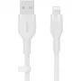 Cavo Belkin Cbl Scicone USB-A LTG 2M blc bianco USB A USB C Lightning