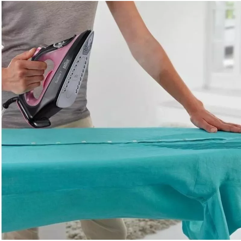 Braun TexStyle 1 ferro da stiro a secco e a vapore piastra in ceramica 2000 W nero, viola