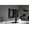 Supporto da tavolo per monitor Gembird MS-D1-01 regolabile in altezza nero