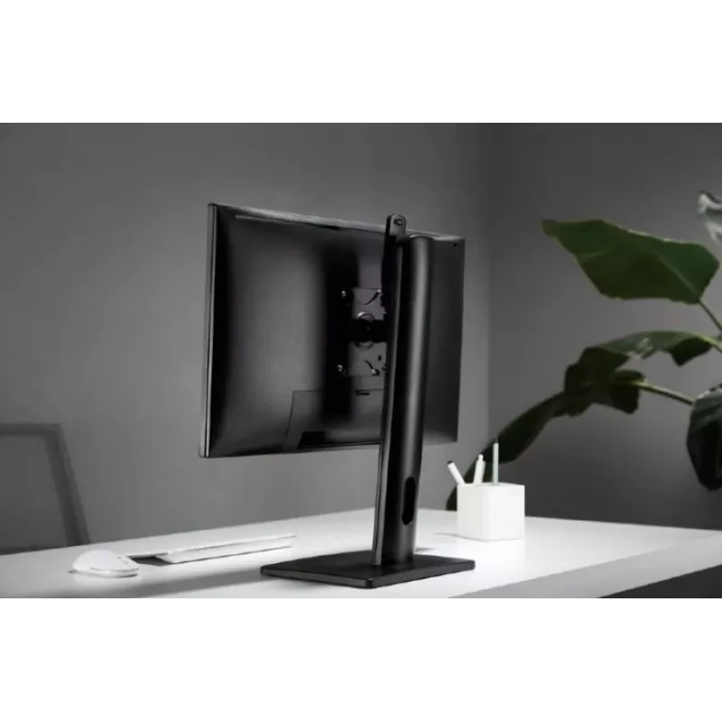 Supporto da tavolo per monitor Gembird MS-D1-01 regolabile in altezza nero
