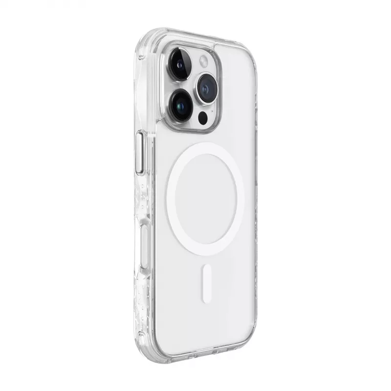 Custodia protettiva LAUT CRYSTAL MATTER X per iPhone 16 Pro Max, trasparente, PC+TPU, compatibile con 6,7 pollici