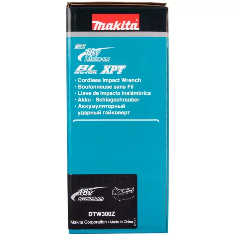 Makita DTW300Z Avvitatore a impulsi a batteria 3200 giri/min nero, blu