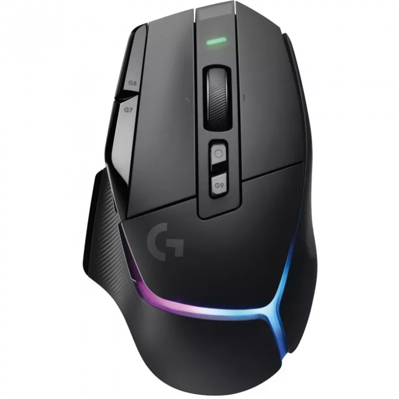 Logitech G G502 X PLUS - mouse - ottico - 11 tasti - wireless - 2.4 GHz - ricevitore USB Logitech LIGHTSPEED - nero
