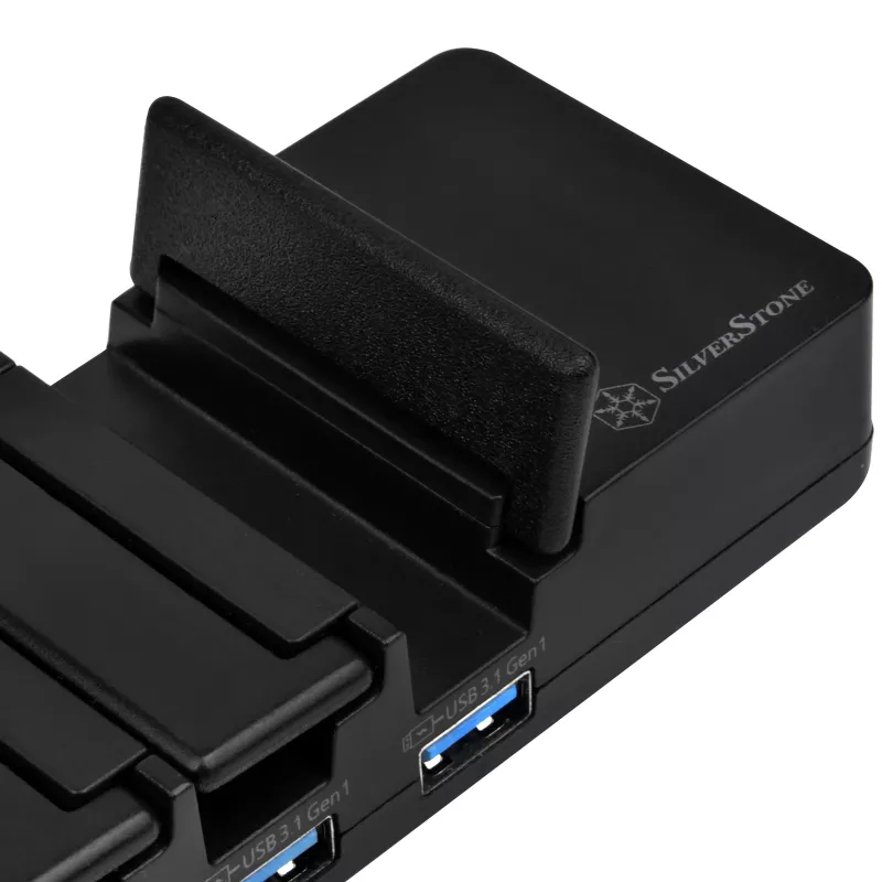 Hub USB 3.1 Gen 1 desktop SILVERSTONE SST-UC03B-PRO – 7 porte USB