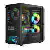 Case per computer Logic Concept Portos Mini ARGB Micro ATX nero