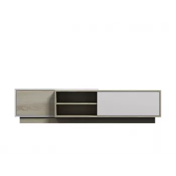 Mobile TV Cama SIGMA1 180 rovere Sonoma/bianco lucido