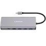 Hub USB-13-in-1 Canyon USB-C 2xHDMI 4xUSB 2xUSB-C CRJ45VGA Retail