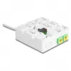 DELOCK Scatola di connessione in fibra ottica 2 x SC/APC simplex con set cavo drop G.657.A1 da 30 m