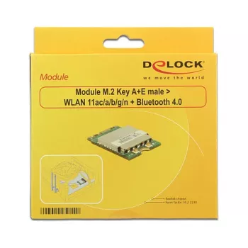 Scheda di rete DeLOCK 95254 WLAN Bluetooth 433,3 Mbit/s