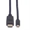 Cavo Mini DisplayPort VALUE Mini DP-HDTV M/M 2 m