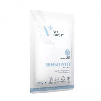 Cibo umido per gatti VETEXPERT Veterinary Diet Sensitivity bustina 100 g — cinghiale, senza cereali, gatti adulti