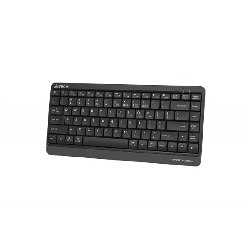 Tastiera wireless A4Tech FSTYLER FBK11 2,4 GHz Bluetooth grigio – layout compatto, dual-mode wireless