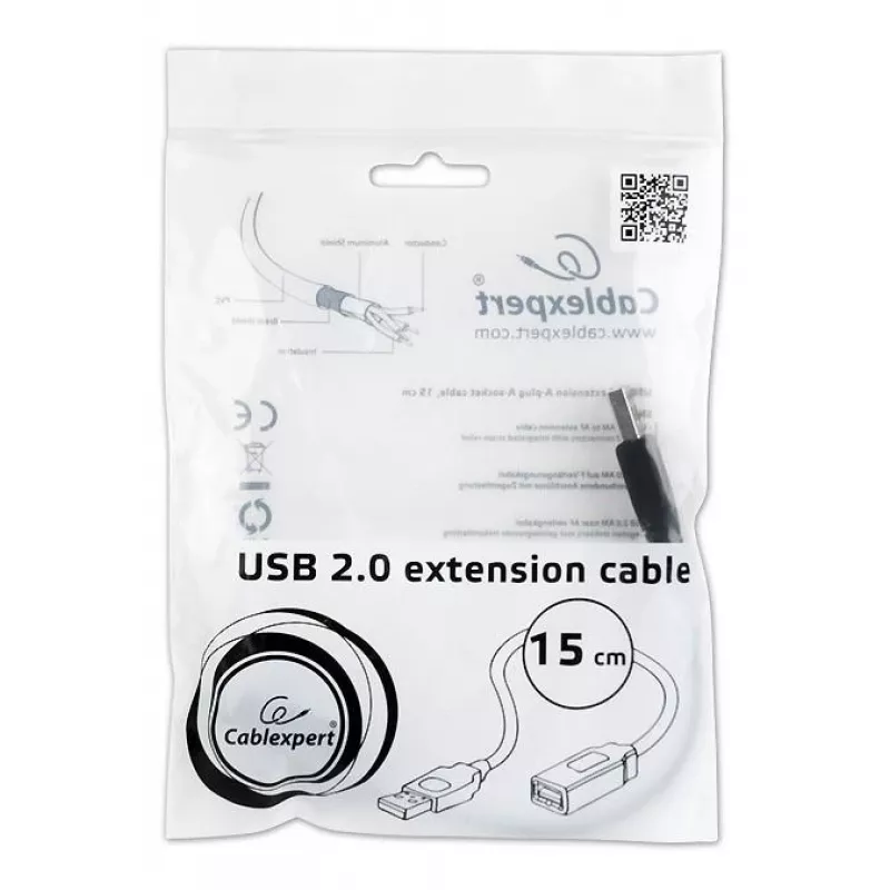 CAVO PROLUNGA USB2 AM-AF/CCP-USB2-AMAF-0.15M GEMBIRD