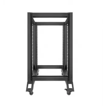 Lanberg Open Rack 19 18u 600x800 nero Lanberg