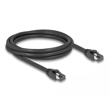 DeLOCK cavo di rete RJ45 Cat.8.1 S/FTP 2m 40Gbps nero