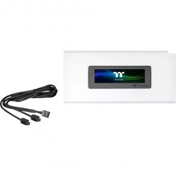 Thermaltake Kit pannello LCD Snow White per Ceres 500 e Ceres 300 TG ARGB Snow