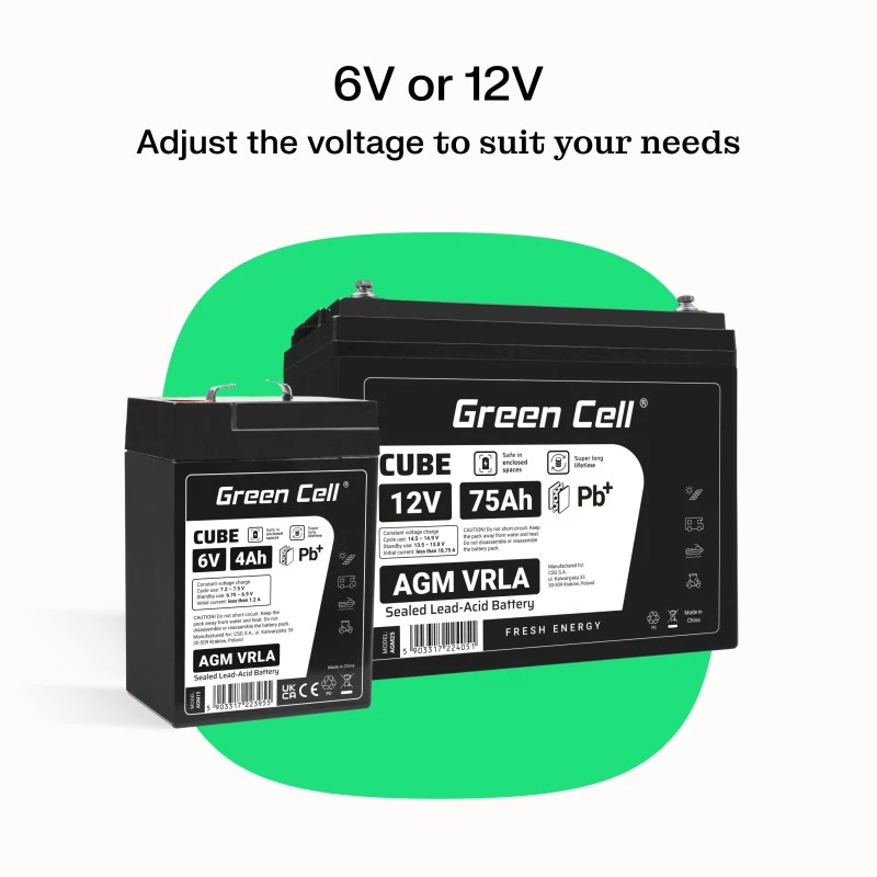 Batteria AGM VRLA 12V 40Ah IP54