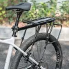 Rockbros 33210004001 Portapacchi per bici nero con ripiano