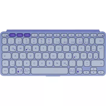 Logitech Keys-To-Go 2, lilla, Bluetooth, tedesco, 920-012966