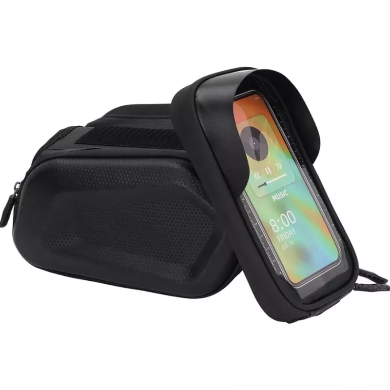 Extralink borsa per bici, borsa da telaio impermeabile con custodia per telefono