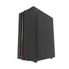 Case per computer Darkflash DK151 LED (nero) + 3 ventole RGB