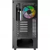 Montech XR Midi-Tower, vetro temperato – nero