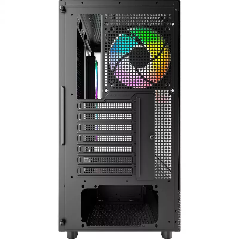 Montech XR Midi-Tower, vetro temperato – nero