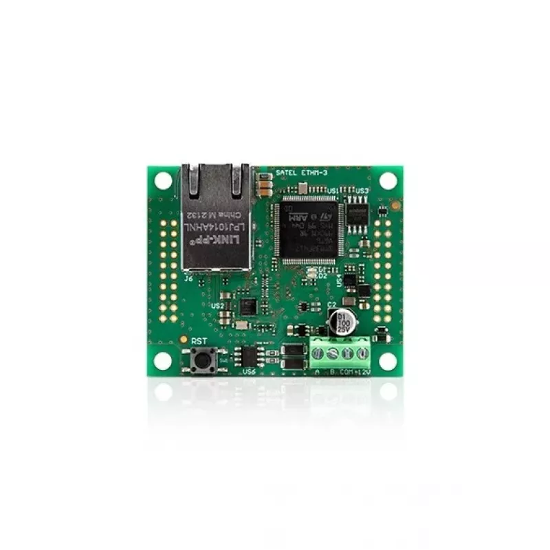 Modulo di comunicazione Ethernet SATEL ACSP-ETH per centrale di controllo indirizzabile, modello 38924