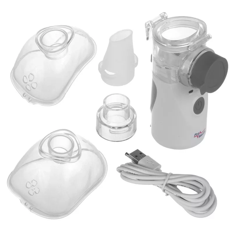 Inalatore Mesh portatile ProMedix PR-835 nebulizzatore USB, nebulizzatore portatile a batteria