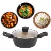 Pentola Russell Hobbs RH01669BEU7 20 cm, nero, interno in acciaio inox