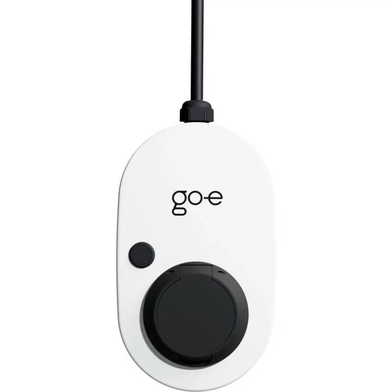 go-e Charger Gemini flex 11 kW wallbox mobile, 16 A CEE, bianco