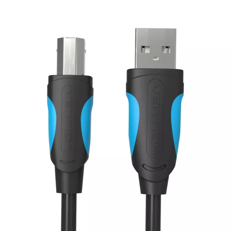 Cavo USB 2.0 A a USB-B Vention VAS-A16-B500, 5 m, nero, connettore-connettore, 480 Mbit/s