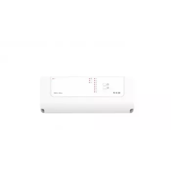Relè wireless per guida DIN blu