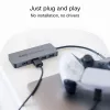 Hub USB Green Cell HUB-GC-C4A — hub USB-C 3.0 a 4 porte
